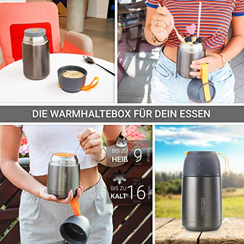 Thermobehälter Edelstahl 720°DGREE mit 650ml Fassungsvermögen