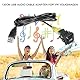 Shkalacar USB Audio Kabel Adapter 130cm, Auto Audio Player Radio Kabel Kompatibel mit VW