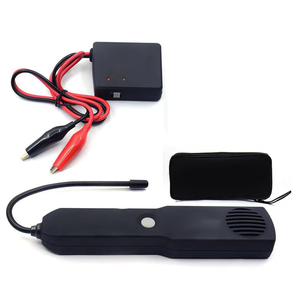 EM415PRO Broken Wire Detector,12V Cable Wire Tracker, Car Circuit Testers with Bendable Receiver Probe, Open Short Circuit Finder Tester with Carrying Pouch