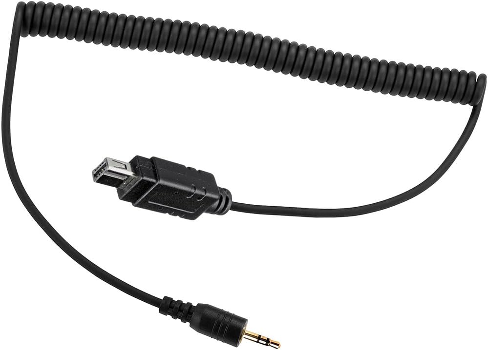 2.5mm N10 Off-Camera Remote Shutter Release Connecting Cord Cable for Nikon Cameras, Replacement Nikon MC-DC2 Cable