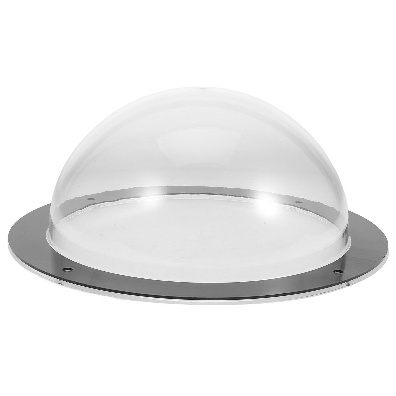 PRETYZOOM Acrylic Dog Fence Viewing Bubble Dog Fence Window Dome Abs Material 12.4 Inch for Outdoor Garden Backyard