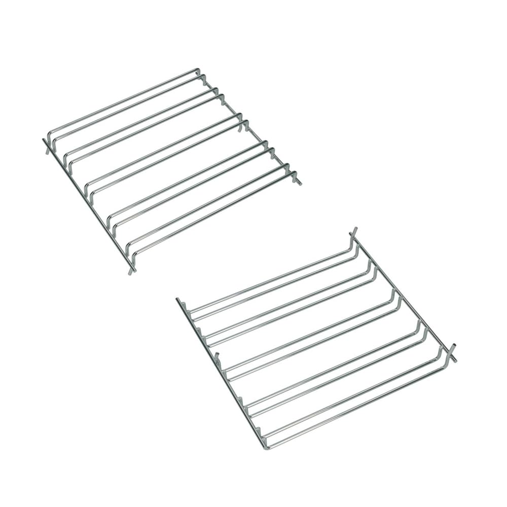 Kit Griglia Destra + Sinistra Supporto Laterale Forno 215 x 95 x 35 mm | Telaio Porta Teglie e Griglie Supporto Interno per Leccarde per Forno Cucina Compatibile con Ariston Ed Ulteriori