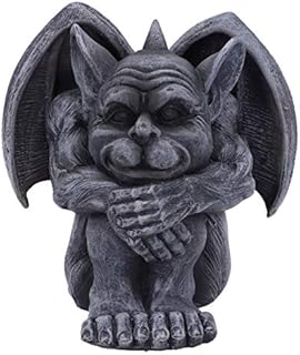 Nemesis Now Quasi Dark Black Grotesque Gargoyle Figurine, 12.5cm