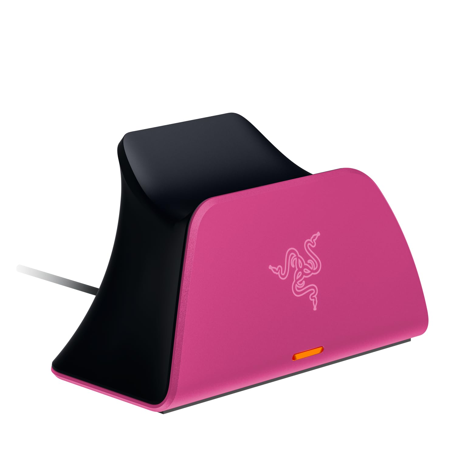 Razer Quick Charging Stand - pour Manette PS5 (Charge Rapide, Alimentation par USB, Navigation à Une Main) Rose