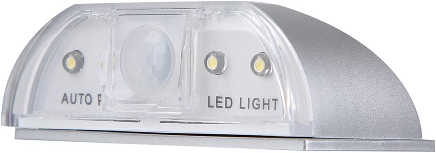 Smart Keyhole Light PIR Sensor Automatic Infrared Motion Detector Light 4 LED Lamp