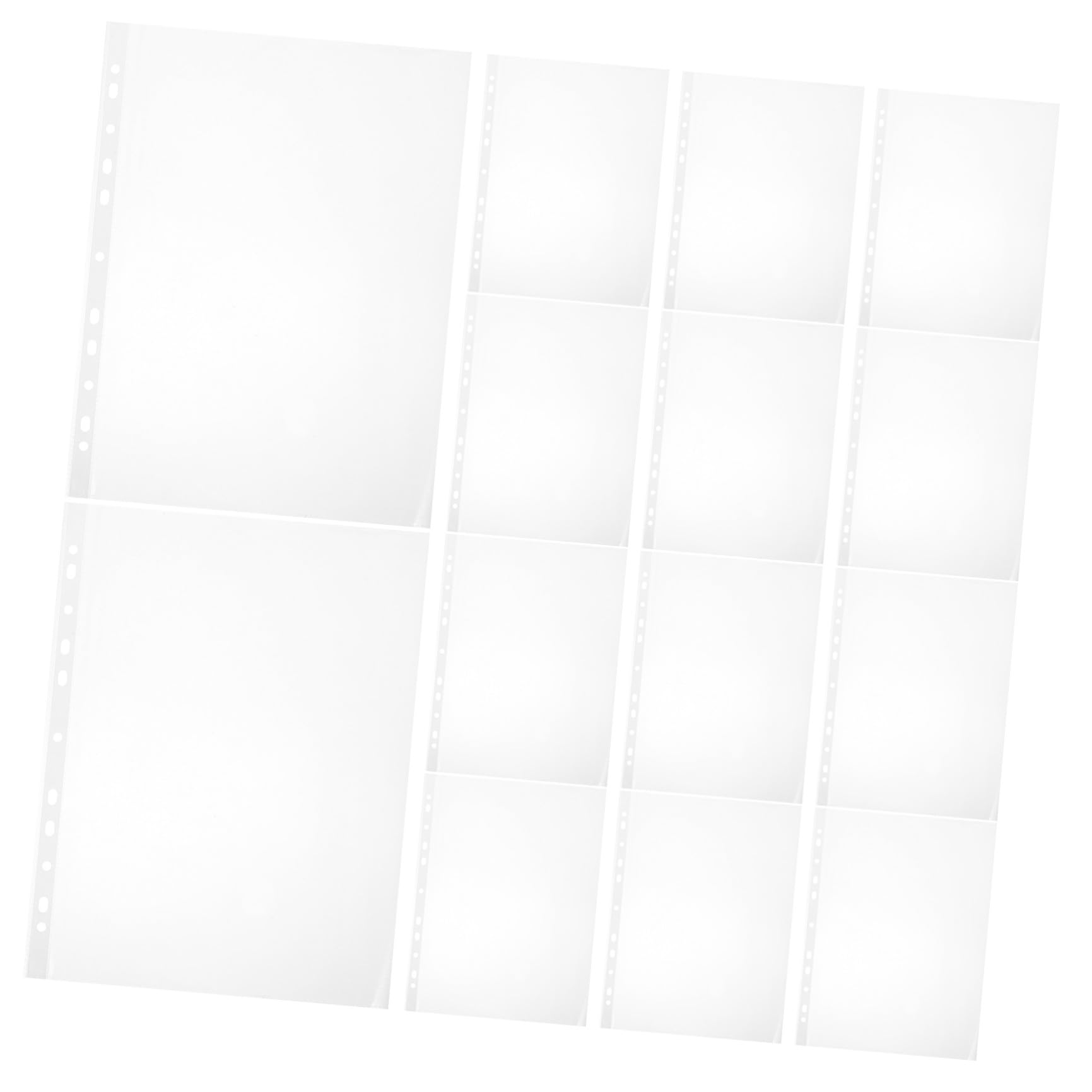 Porte-dossards de Sport 11 Trous 100 Pièces Pvc pour Coureurs Marathon