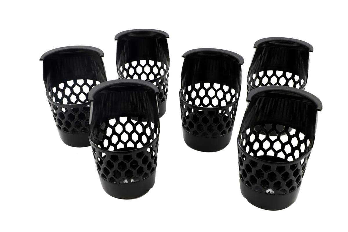 Pool Table Pockets Replacement Set of 6 Plastic Web Pockets for Billiard Table
