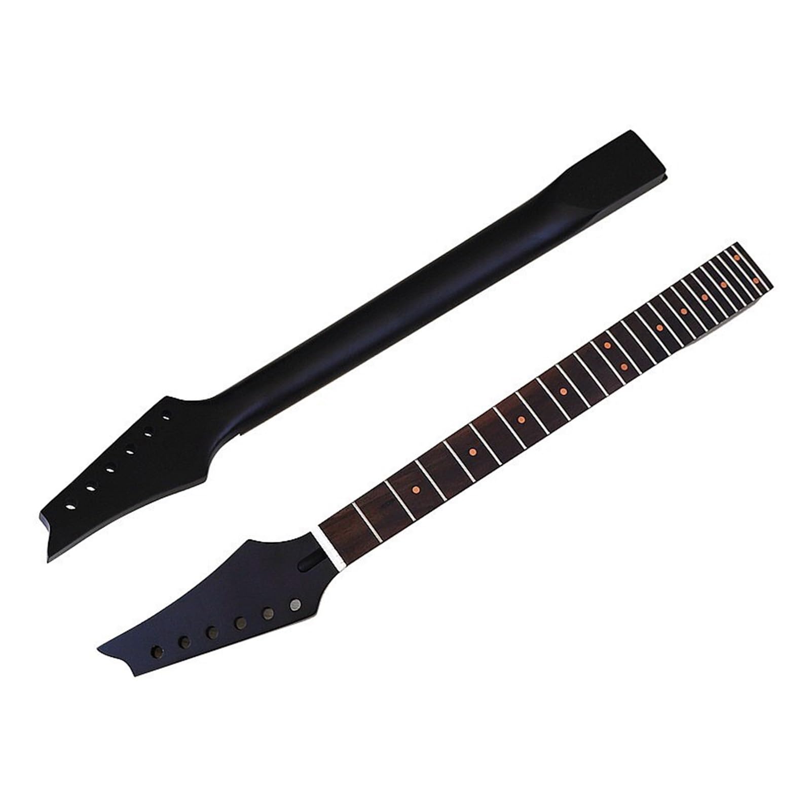 6-Saiter 24-Bund Ahorn Red Dot E-Gitarre Halsgitarre DIY Instrumentenzubehör