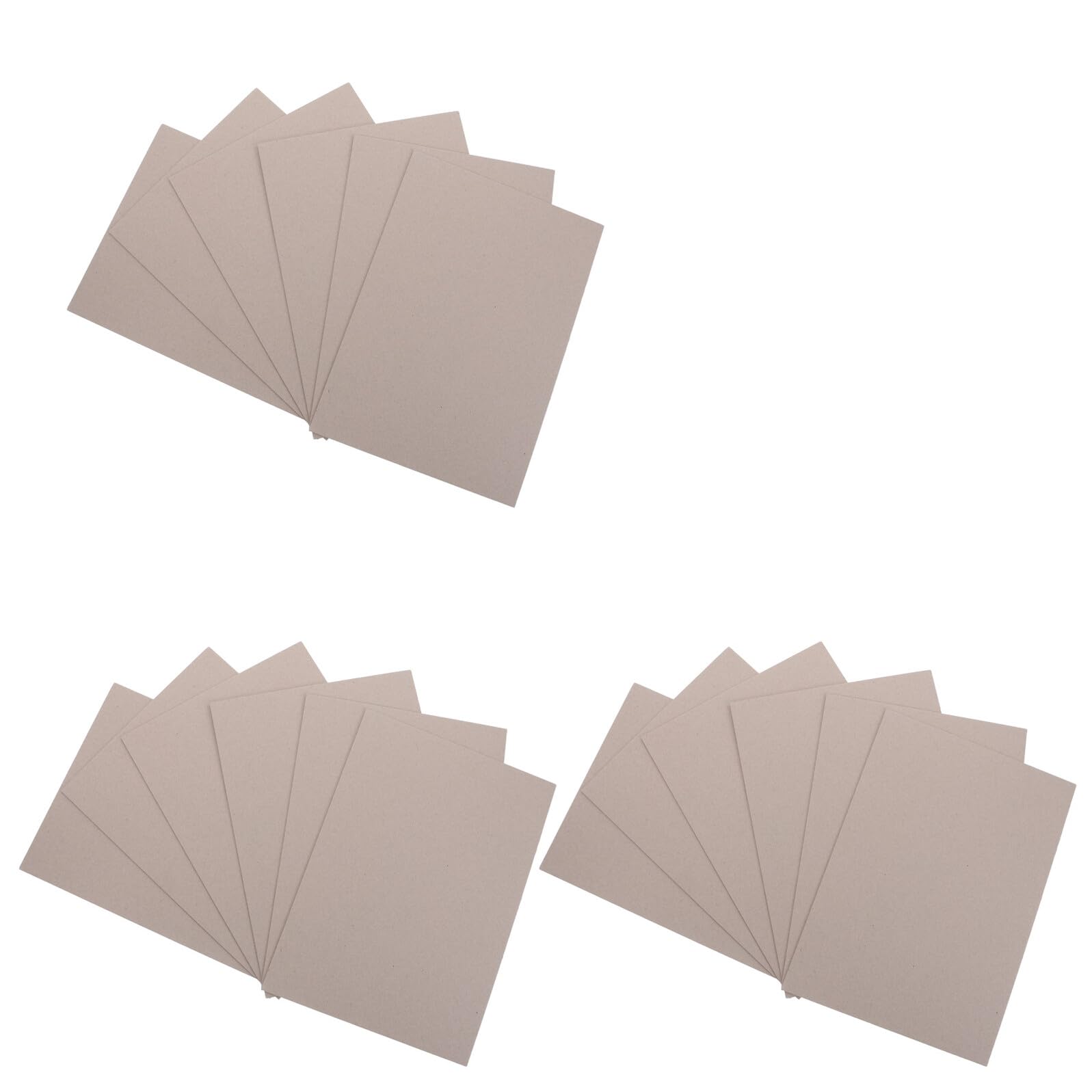 HEALSOPTHY 20 Pezzi Cartoncino Grigio Spesso per Rilegatura Libri e Scrapbooking Supporto Resistente per Progetti Te e Copertine Artigianali