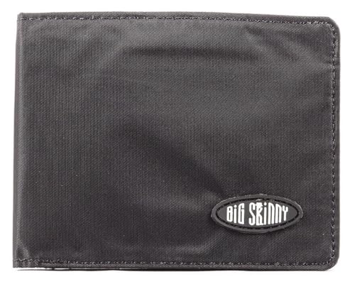 Big Skinny Men's RFID Blocking Bifold Wallet (Black)2