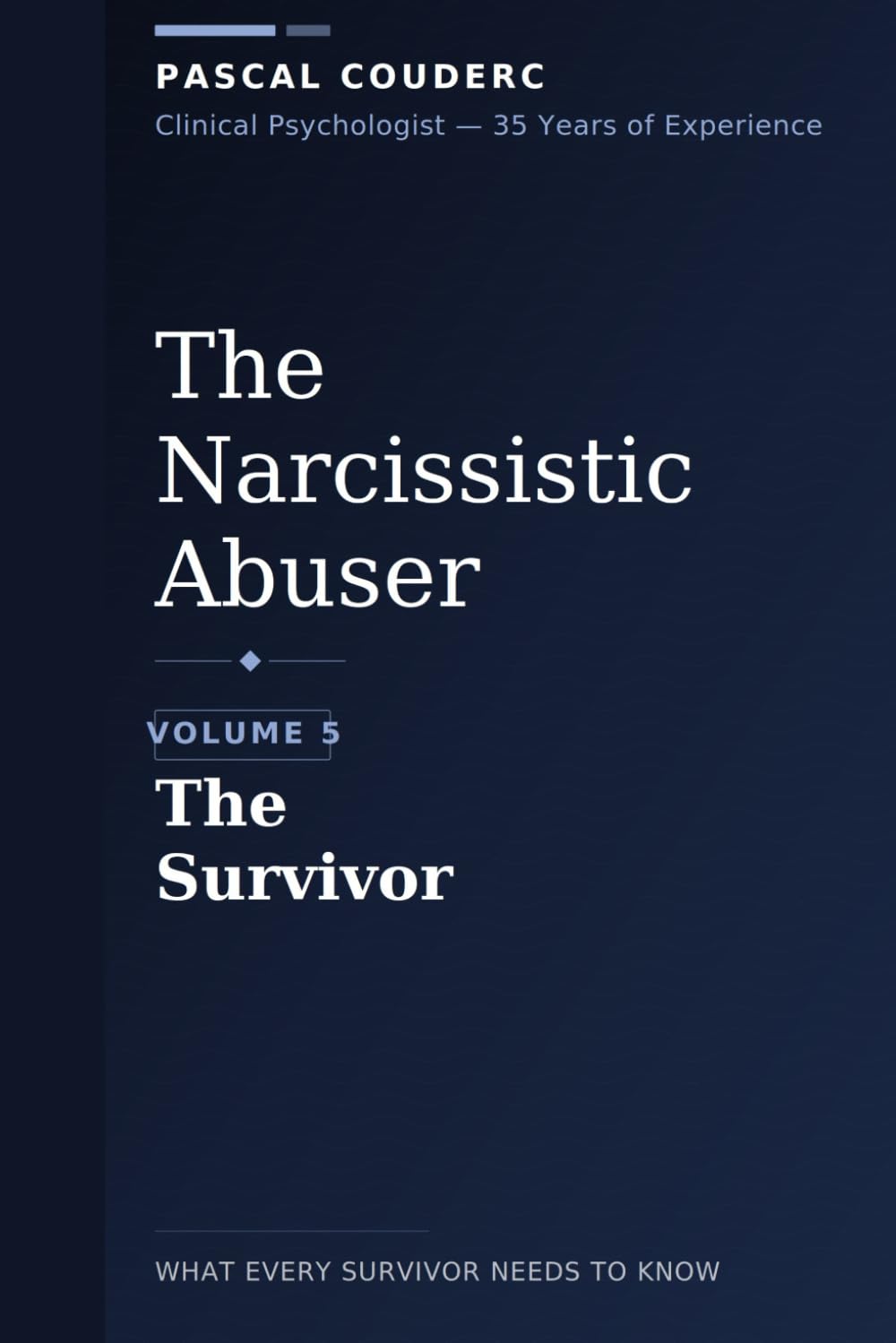 The Narcissistic Abuser: Volume 5: The Survivor (The Narcissistic Abuser: What Every Survivor Needs to Know)