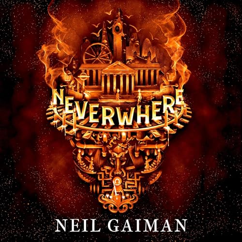 Neverwhere Audiolibro Por Neil Gaiman arte de portada