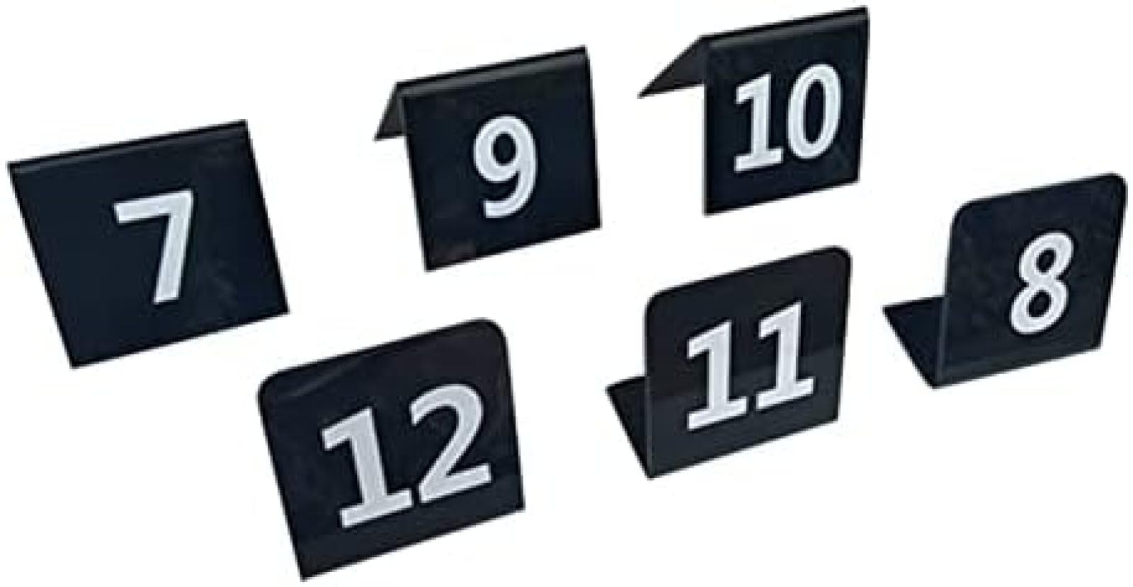 Juego De Números De Mesa Acrílicos De 1 A 50/100 Tarjetas De Números De Mesa, Fáciles De Limpiar Y Colocar, para Bodas, Hoteles, Restaurantes, Cafeterías, Bares, Carteles De Mesa, Etiquetas Digita