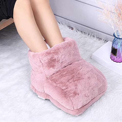 Electric Foot Warmer, Quick Heating Pad for Feet, Thickened Foot Warmer Boots for Home Office Dormitory, Heating Booties Foot Warmer Under Desk House Heated Shoes Feet Warmers -  ZJchao, ZJchaotregknf185