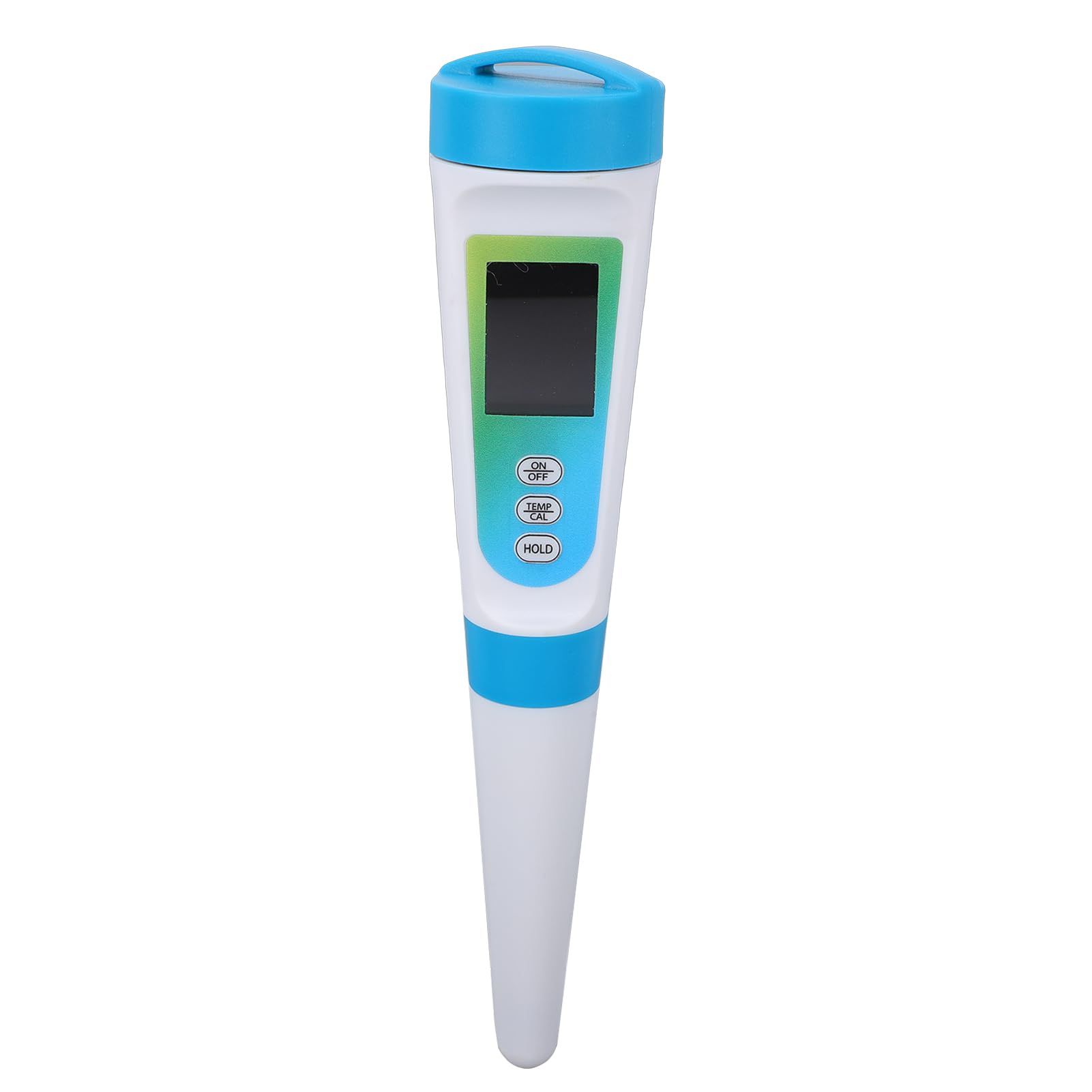 Probador de PH, Rango de Medición de PH de Alta Precisión de 0 a 14 Medidor de PH de Temperatura 2 en 1 con Función ATC, para Queso, Carne, Fruta, Masa Alimenticia