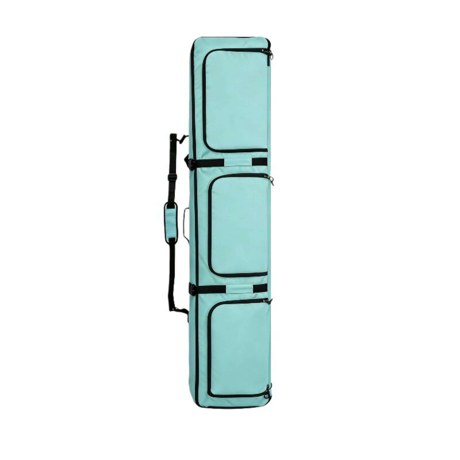 Borsa Attrezzatura Borsa Borsa Snowboard Custodia Valigia con Ruote Scorrevoli Spallacci Regolabili Scomparti Separati per, Senza Ruote - 160cm, Array, Verde Senza Ruote - 160cm