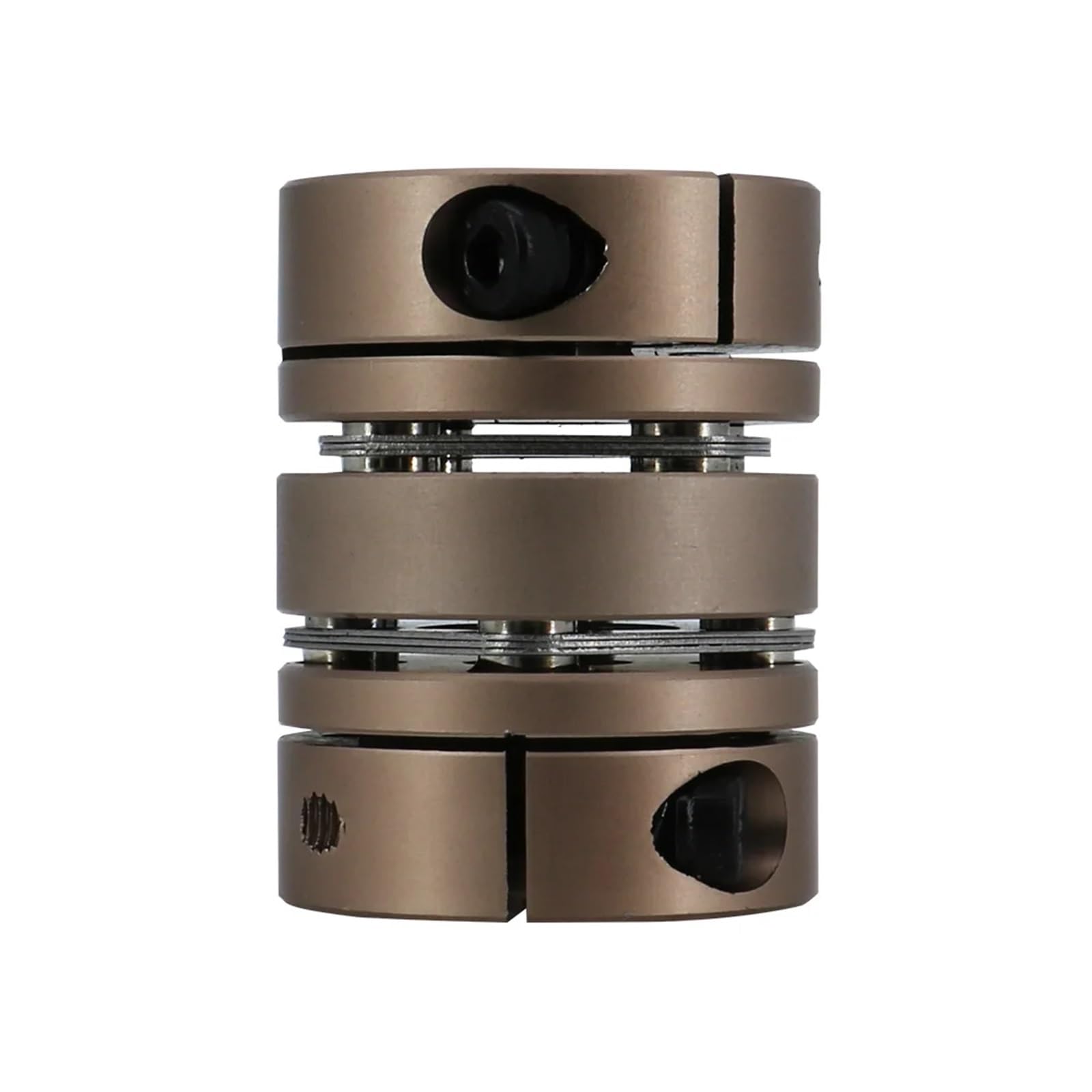 Giunto ad alta coppia D26L35 Doppio diaframma Foro interno 4-12 Disco di accoppiamento Giunto elastico flessibile torsionale Motore(4X12)