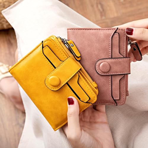 Wallet women's short fashion simple two fold multi-card wallet4