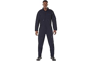 Rothco Men's Flight Suit Costume Coveralls for Military and Cosplay (Navy Blue, 3XL)