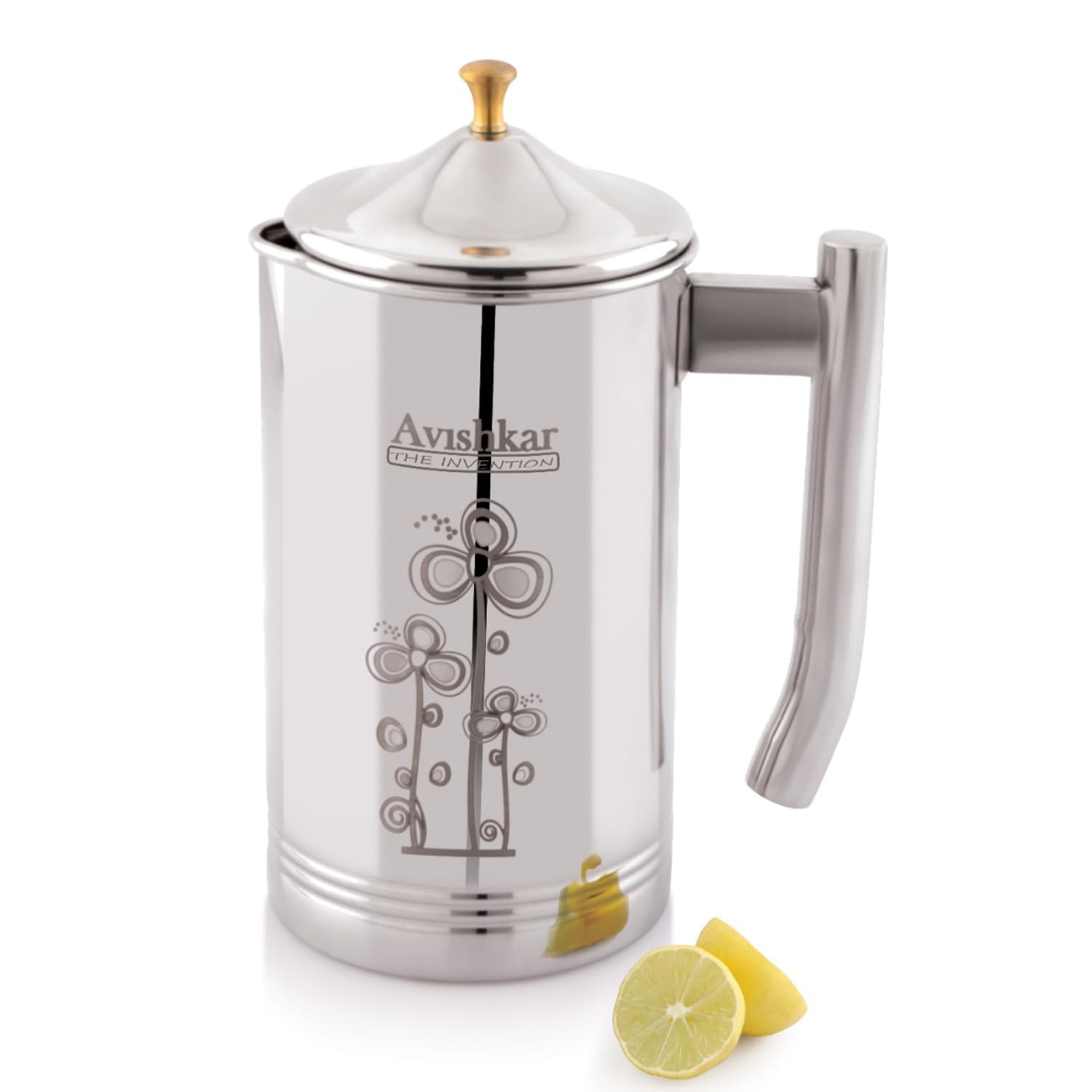 Avishkar 1L Stainless Steel Jug - Leakproof & Durable -9 Avishkar 1L Stainless Steel Jug - Leakproof & Durable -9