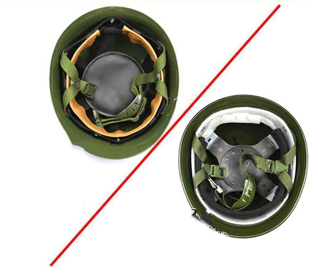 Tactical Classic 80 US Army Green Hat GK80 Stahlhelm Grün/Schwarz