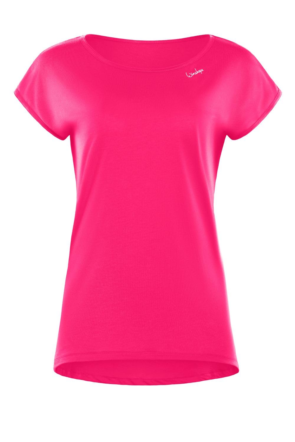 WINSHAPE Women's Ultra Light Modal Short Sleeve Shirt with Rounded Hem MCT013
