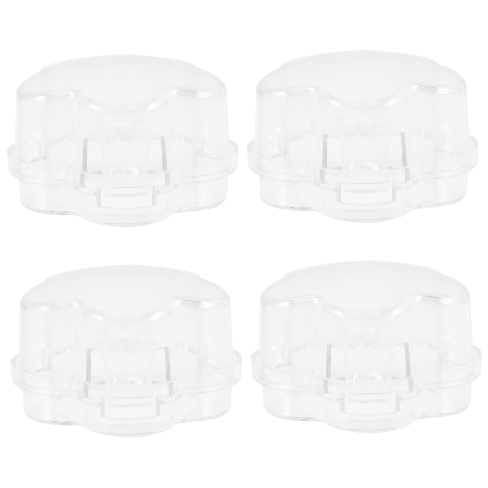 BESTonZON 4pcs Stove Proofing Gas Oven Knob Safety Cover Childproof Lock for Gas Stove Knob Guards