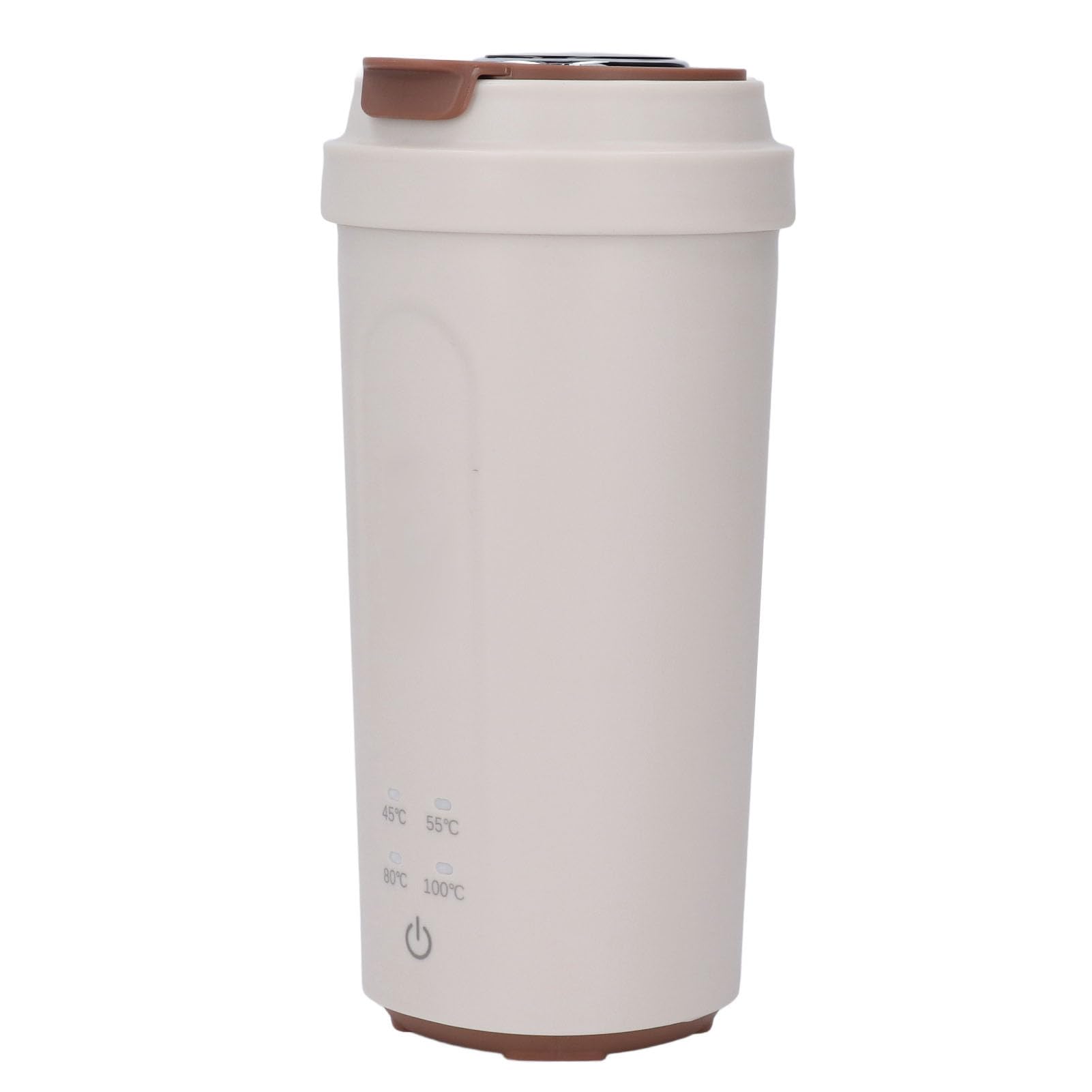 Hervidor Eléctrico Portátil de 500 Ml, de Acero Inoxidable, Recargable, 300 W, Hervidor de Viaje de Ebullición Rápida con Batería de 5000 MAh para té, café, Leche, Camping Al Aire Libre,
