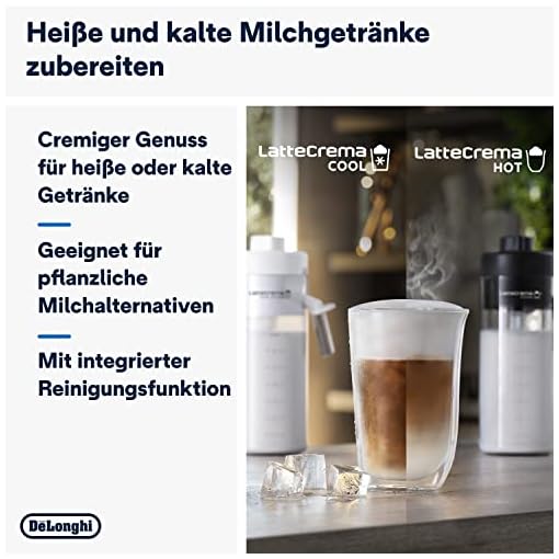 De'Longhi Eletta Explore Cold Brew ECAM452.67.G Kaffeevollautomat mit LatteCrema Milchsystem, Heiße & Kalte Getränke auf Knopfdruck – Bild 5