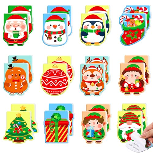 Bloc-notes de Noël pour liste de choses à faire et petits cadeaux de classe