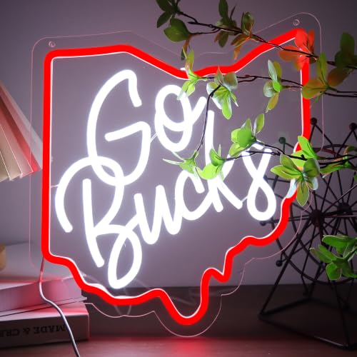 Image of Pugna Team Chant Neon Signs for Wall Decor Neon Lights for Bedroom Led Signs Suitable for Dormitory Man Cave Christmas Gift