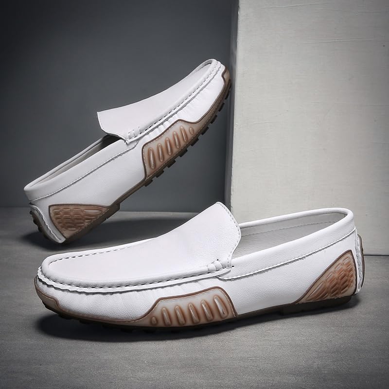 Shoes Men's Low-top Soft-Soled Slip-on Loafers Fashionable Versatile Casual Oxford Shoes for Travel Driving Men Comfortable Breathable Shoes2