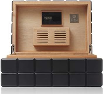 Colibri Black Heritage Humidor Holds 100-125