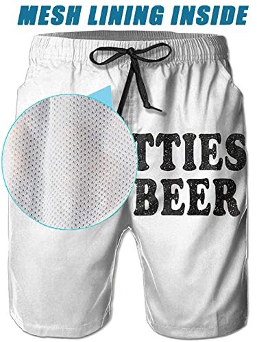 BBggyh Mens Swim Trunks Quick Dry Mens Swim Shorts Beach Swimwear Board Shorts with Mesh Lining3