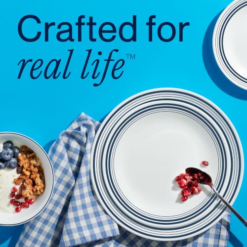 Image of Corelle Leo 18-Piece Round Dinnerware Set, Service for 6