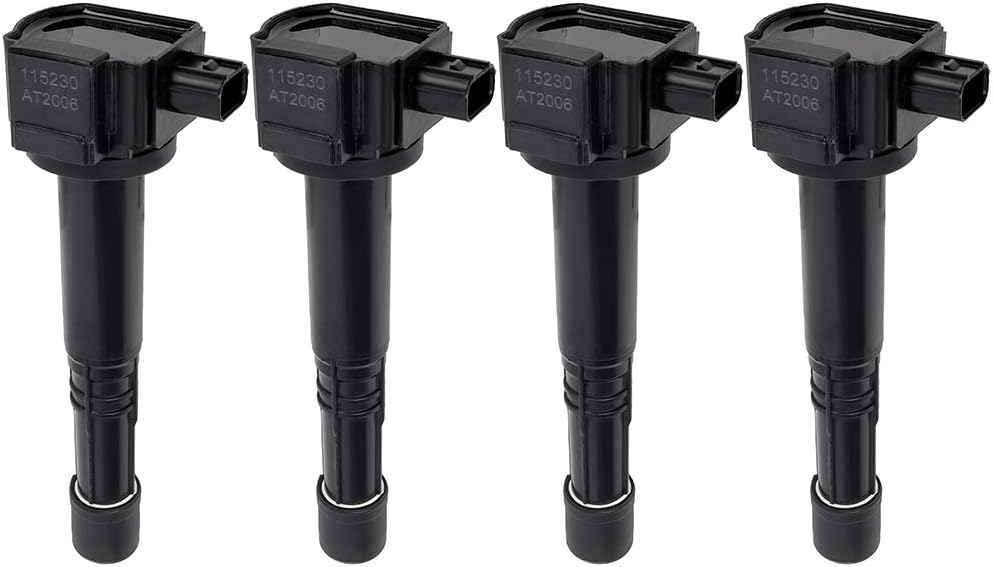 OCPTY Set of 4 Uf-712, Uf-712, Uf712 3-Pins Coil Pack Set 2016-2022 for Acura Ilx 2.4L/L4, 2015-2020 for Acura Tlx 2.4L/L4