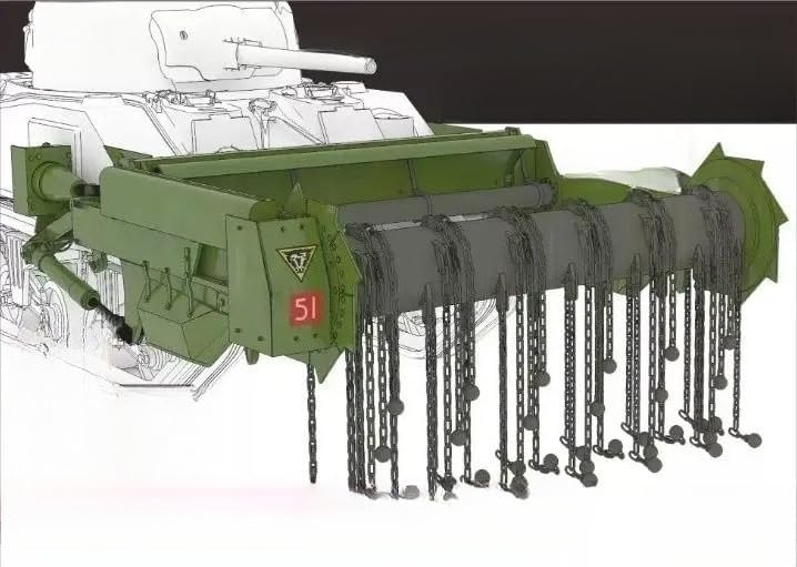LM-35003 1/35 Sherman MKⅠ“Crab”- Mine Flail Tank