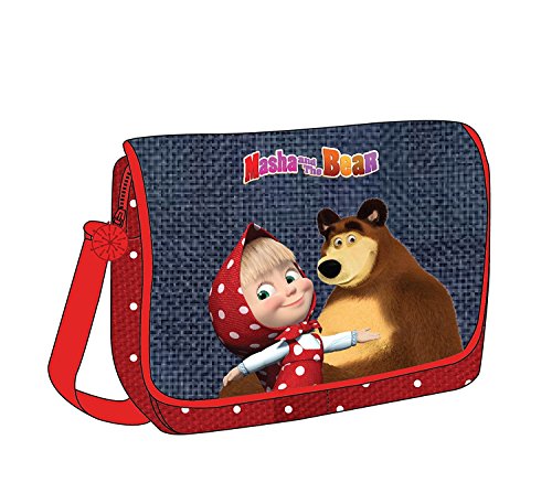Masha e Orso Borsa a Tacolla Orizzontale con Patta...
