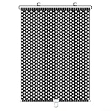Gdfnmogo Rollo für Auto, Schlafzimmer, Büro - 40 x 60 cm Verdunklungs-Sonnenschutz mit Saugnäpfen, PU-Mesh & PVC-Material, zum Installieren und Anpassen für Sichtschutz und Hitzeschutz