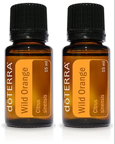doTERRA Wild Orange Essential Oil 15 ml by doTERRA,Pack of 2