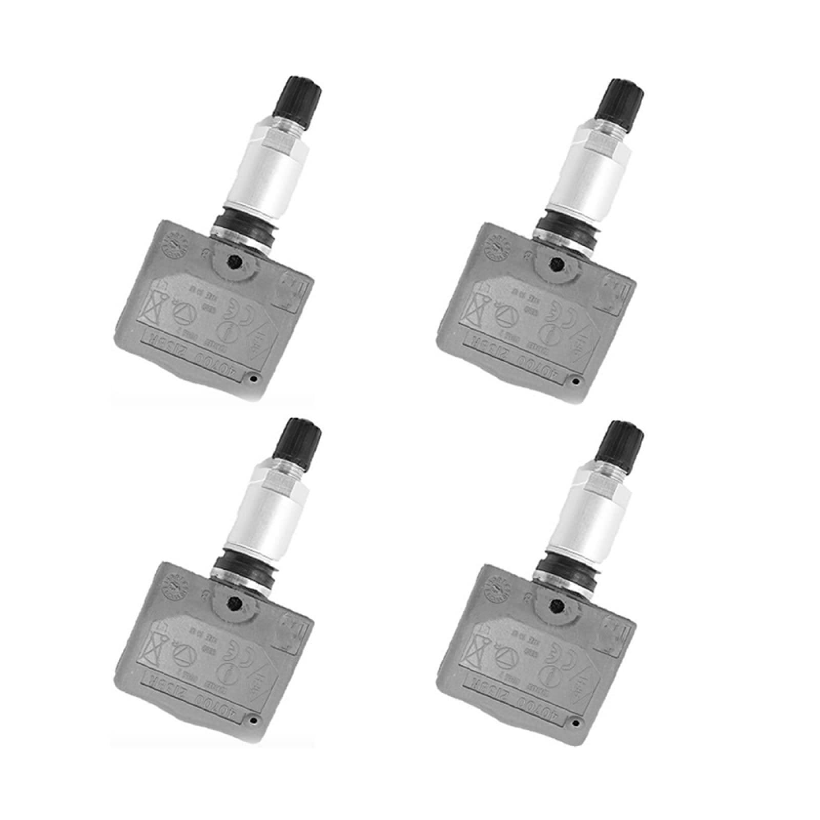 Car Tire Pressure Sensor TPMS For Renault Koleos 2008-2014, 4Pcs Car TPMS Tire Pressure Monitor Sensor System 40700-2138R/8200086582