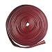 Synthetic Leather Ito Sageo Wrapping Cord For Japanese Samurai Swords Handle Saya - dark red