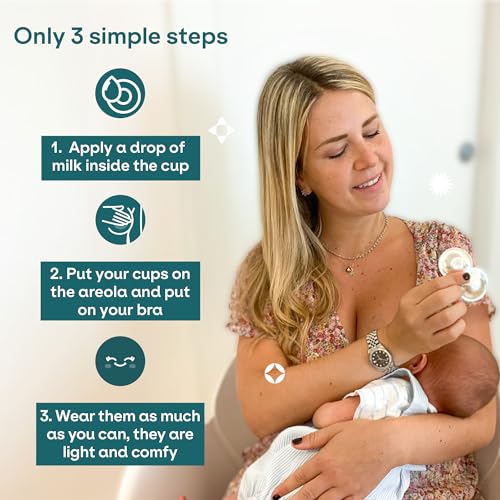 Koala Babycare K_CPC The Original Silver Nursing Cups - Nipple Shields For Nursing Newborn -Breastfeeding Essentials thumb #2