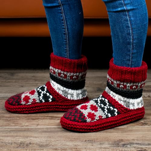 Image of cosyone1997 Slipper Socks for Women Warm Fuzzy Non Slip Soft Sole