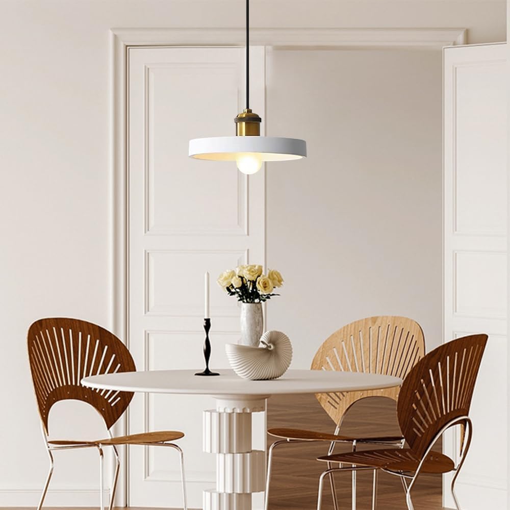 Modern Light Kitchen Light Fixtures Ceiling Mini Lights Iron Art Lighting Height Adjustable Hanging Light Fixture for Kitchen Island Bedroom Dining Room Hallway