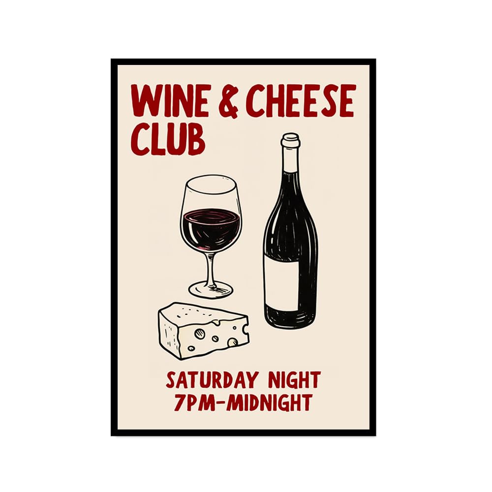Retro-Lebensmitteldrucke, Spaghetti-Kaffee-Poster, trendige Küche, Wandkunst, Mokkakanne, Kaffee, Pasta-Liebhaber, Wein, Käse für Esszimmer, Bar, Café, Dekor (SKU6, 30 x 45 cm, schwarzer Fotorahmen)