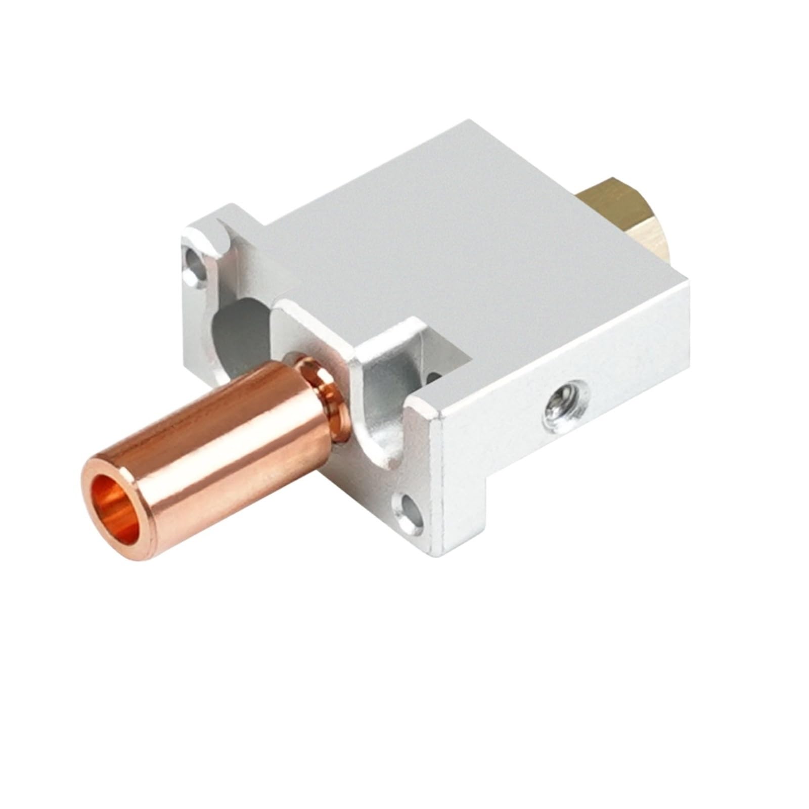 Kompatibel mit FLSUN V400 3D-Drucker, Hotend-Düsen-Set mit Silikonhülle, Extruder-Teile, Druckkopf, Messing-Wärmeblock, verkupfert