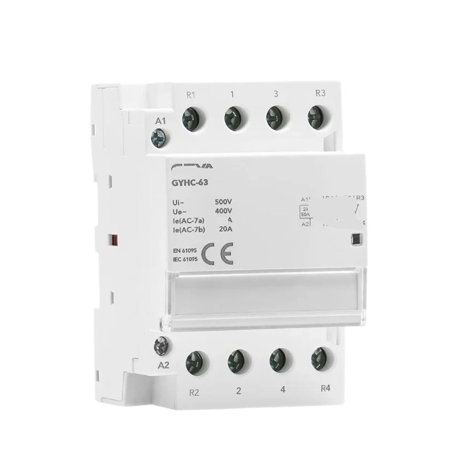 Contacteur de pile de charge domestique 4P 63A pour véhicule élec