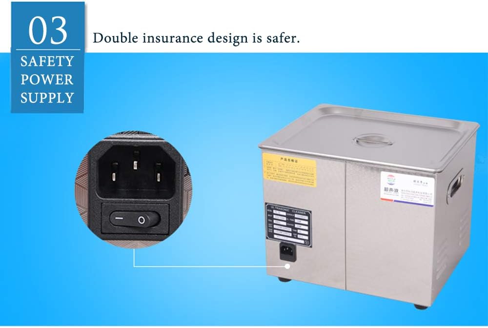 CGOLDENWALL PS-40 10L Ultrasonic Cleaner ultrasonic Memory card cleaning machine PC Board ultrasonic washer