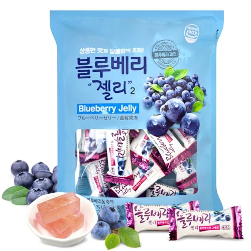 COELO Blueberry Jelly 280g dulce blando sabor arándano miniatura 1